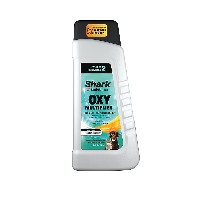 Shark StainStriker OXY Multiplier Carpet Cleaner Liquid, 32 oz. (EXOX32) image 1