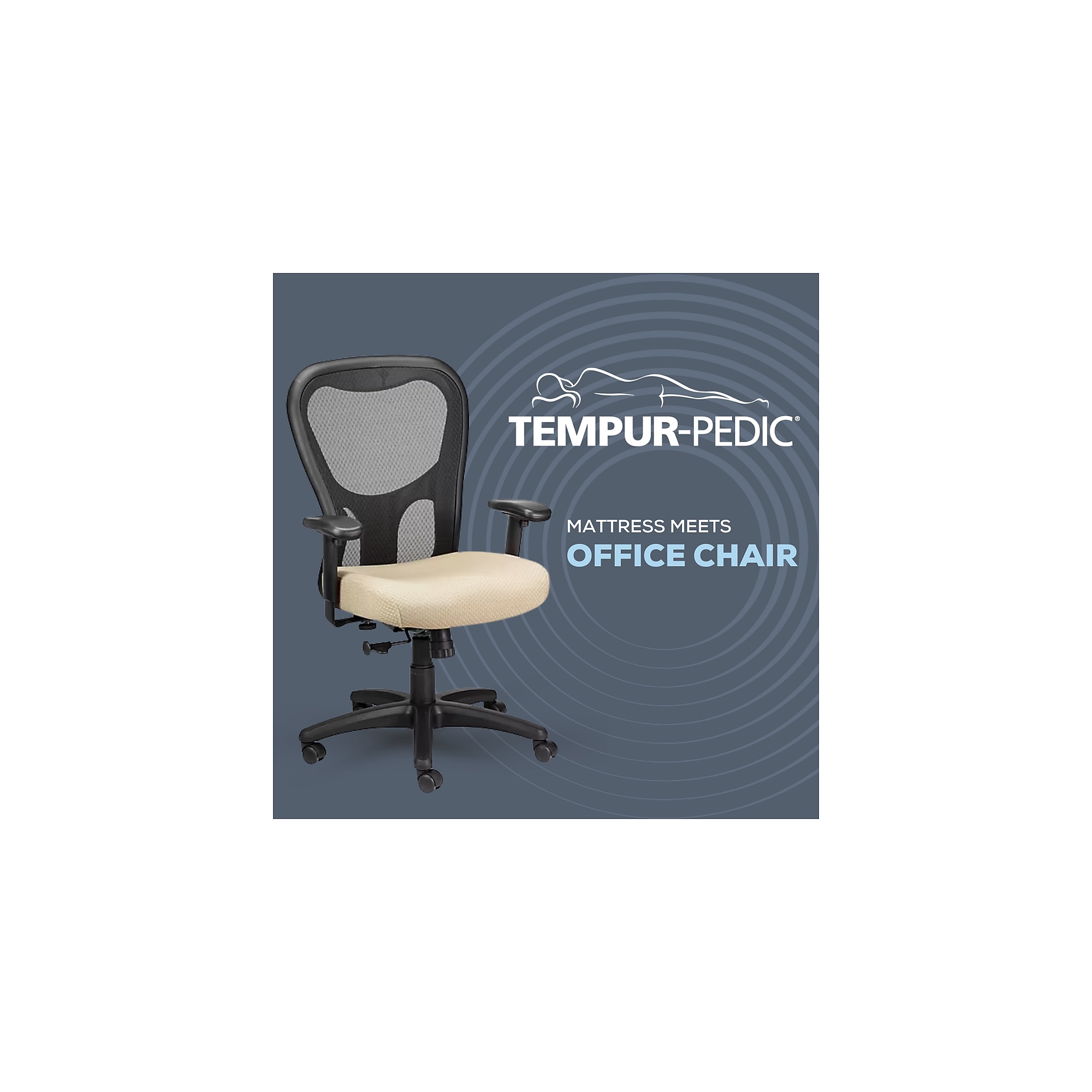 Tempur-Pedic TP9000 Mesh Task Chair, Beige (TP9000-BEIGE) Sansujyuku sansujyuku.com