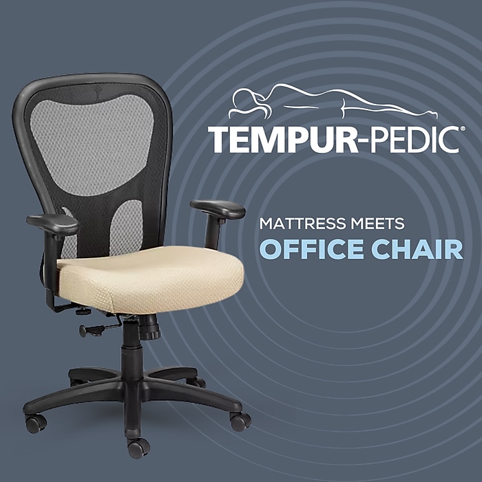 Tempur-Pedic TP9000 Mesh Task Chair, Beige (TP9000-BEIGE) | Staples