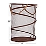 Household Essentials Collapsible Hamper, Mesh, Brown (HE1090)~#|#~0FBCDEC3-9AC3-41D2-BF2338F657073375_sc7