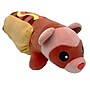 Borbs Hot Dog Ferret Stuffed Animal, Multicolored (HFBFERRET)~#|#~0FBE6BCC-84A4-4558-81817A10C7BCF2BB_sc7