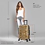 InUSA Prints 26.82" Hardside Suitcase, 4-Wheeled Spinner, TSA Checkpoint Friendly, Cheetah Animal Print (IUAPC00M-CHE)~#|#~0FBEB56B-6A40-4DB7-831FBE4EF88CA68C_sc7
