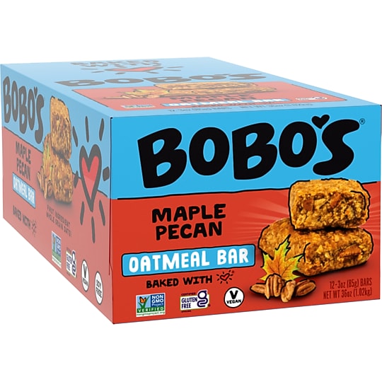 Bobo's Gluten-Free Maple Pecan Oat Bar, 36 oz., 12 Bars/Box (112-D)~#|#~0FBF1512-C530-4930-BAE0E536DBF782BE_sc7