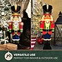 Fraser Hill Farm 40” Nutcracker Soldier Christmas Blow Mold (FFBM-1NUT-MLT)~#|#~0FC1297C-21E1-444A-A0C0B884BF7E5137_sc7