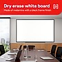 TRU RED™ Melamine Dry Erase Board, Black Frame, 5' x 3' (TR59359)~#|#~0FC1D426-8F23-4990-ADD5FAF07C16BD53_sc7