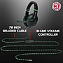 ENHANCE GX-H5 Noise Cancelling Stereo Gaming Headset, 3.5mm, Green (ENGXH50100GNWS)~#|#~0FC43D76-B3E8-4F18-B275E0BE3985EE44_sc7