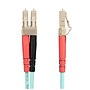 StarTech 25m (82ft) LC to LC (UPC) Duplex OM4 Multimode Fiber Optic Patch Cable, 50/125, Aqua (450FBLCLC25)~#|#~0FCA0371-685C-4BF3-A6C174F2180993B0_sc7