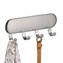 iDESIGN Hooks, Brushed Nickel, Stainless Steel, 4/Pack (28138M4)~#|#~0FCC81BC-FDB2-4054-93588C7DD93D5D49_sc7