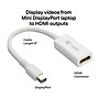 NXT Technologies 0.5' Mini DisplayPort/HDMI Audio/Video Adapter, White (NX60397)~#|#~0FCD2C5C-CBB6-4F12-94055DD932C3BC56_sc7