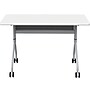 Safco Rumba Training Room Table, 24" x 48", Designer White (RBA4824FLSLDSWT)~#|#~0FCE436B-26EA-478A-B3B5D85EC0EB8694_sc7