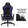 Staples Emerge Vartan Bonded Leather Ergonomic Gaming Chair, Black/Blue (53242V)~#|#~0FCE69AD-CBAA-435A-B2E21C4FB9EF0A95_sc7