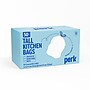 Perk™ 13 Gallon Kitchen Trash Bag, 28" x 24", Low Density, 0.9 mil, White, 50 Bags/Box (PK56745)~#|#~0FD253DC-5B3D-4AAE-A91EE87CC6E841B8_sc7