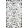Safavieh Madison Collection 6'-7" x 9'-2" Rectangle Indoor Area Rug, Machine Made, Cream/Light Grey (MAD600C-6)~#|#~0FD6D194-1774-4118-98EE40F5FBCDA632_sc7
