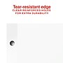 Staples Write & Erase Paper Dividers, 5 Tabs, White, 36 Sets (70771) (ST63044)~#|#~0FDB14FF-F59C-4CBB-AB1130616398B0CD_sc7
