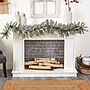 Nearly Natural Frosted Artificial Christmas Garland, 6' (W1295)~#|#~0FDC976B-432E-4C08-BFAC26B1FBE55075_sc7