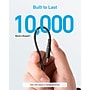 Anker 322 USB-C to USB-C Charging Cable, 6 ft., Black (A81F6H11-1)~#|#~0FDD014C-6B17-44AF-9A38A54CE7E3D19D_sc7