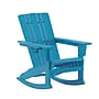 Flash Furniture Halifax Adirondack Rocking Chair with Cup Holder, Blue (LEHMP104531BL)~#|#~0FDE6FC2-165D-4BD3-8B07690789C8638A_sc7