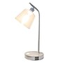 Simple Designs Sleek Essentials LED Desk Lamp, 15.75", with USB Ports, Silver (LD1074-SLV)~#|#~0FE4C131-5FDD-44A8-AF90BA5B1093649F_sc7