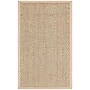 Safavieh Natural Fiber Collection 3' x 5' Rectangle Indoor Area Rug, Machine Made, Natural/Beige (NF114A-3)~#|#~0FE73384-D308-460E-BE2008004618B65C_sc7