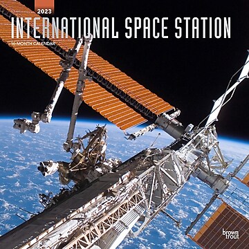 2023 BrownTrout International Space Station 12" x 12" Monthly Wall Calendar, (9781975451813)