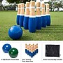 Hey! Play! Indoor/Outdoor Wooden Bowling Set, Multicolored (M420001)~#|#~0FEBE7BA-FBE8-4E73-A08F1D8C5E8B873C_sc7