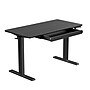 Huanuo 48"W Electric Rectangular Adjustable Standing Desk with Storage Drawer, Black (HNESD77B)~#|#~0FF183D8-D020-4F50-BB0640DBABFDB859_sc7