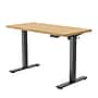 FlexiSpot E2 48''W Electric Rectangular Adjustable Standing Desk, Maple/Black (E2B4824M)~#|#~0FF6A215-58FB-4E19-80CC249010C973B8_sc7