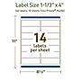 Avery Dissolvable Rectangle Multipurpose Labels, 1-1/3" x 4", Off-white, 140/Pack (94206)~#|#~0FF8C97F-40DA-419F-897233B1DDBC5170_sc7