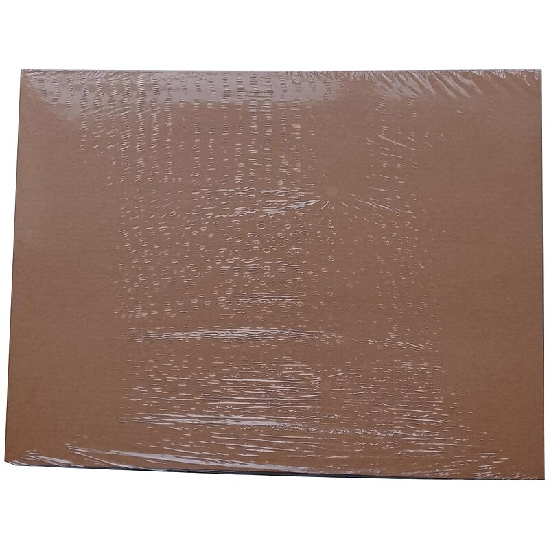 American Paper 12" x 18" Construction Paper, Light Brown, 50 Sheets/Pack (CP12LBR) image 1