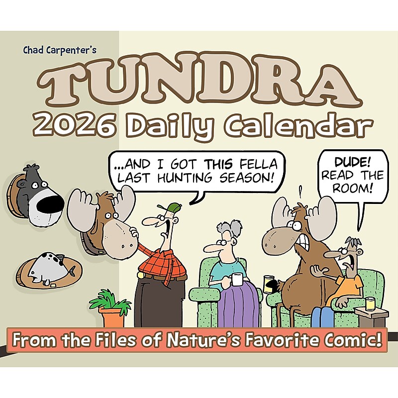 2026 Willow Creek Tundra 6.2" x 5.4" Day-to-Day Calendar (54475) image 1