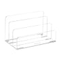 Mind Reader 3-Compartment Acrylic Desk Organizer, Clear (ASORT3-CLR)~#|#~0FFE2B95-01BB-4702-BAE2E9252B90A0DC_sc7