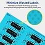 Avery Laser/Inkjet Multipurpose Rectangle Labels, 1" x 3", Bright Blue, 320/Pack (94224)~#|#~1001B72B-9F6C-4FEB-869B76C5784B924A_sc7