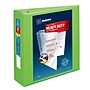 Avery Heavy Duty 3" 3-Ring View Binders, D-Ring, Chartreuse (79779)~#|#~10049E9D-42DE-4A0A-8BAF43B24FE6FC16_sc7