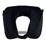 Brookstone Memory Foam Fleece Travel Pillow, Black (BNPM0002)~#|#~10060E6E-8ECF-4E09-9EF077EBD94088A3_sc7