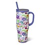 Swig Life Mystique Stainless Steel Vacuum Insulated Straw Top Tumbler, 40 oz., Purple (S102-M40-MY)~#|#~100CCC94-7981-4130-BBC813F1C7A455EA_sc7
