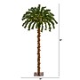 Nearly Natural Christmas Palm Artificial Tree, 4' (T1450)~#|#~100ED6D7-3F85-4368-83A06F0B3E1FBCA3_sc7