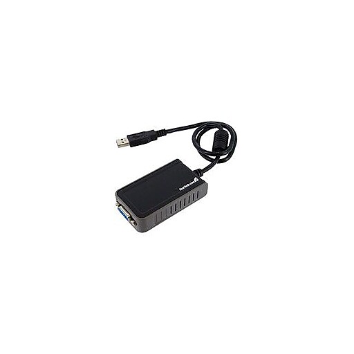 StarTech USB VGA External Monitor Video Adapter Staples