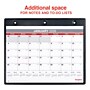 2026 Staples 11" x 8" Monthly Calendar, White/Red/Gray (ST12949-26)~#|#~10160B35-6345-4351-A91B3A16C1D0653A_sc7