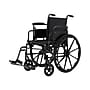 Medline Guardian K4 Lightweight Manual Wheelchair. 18" Seat Width, Desk-Length Arms, Black (K4186N34S)~#|#~10161270-1122-42A1-BB43A5175BDDD326_sc7