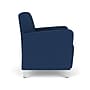 Lesro Ravenna Vinyl Guest Chair, Patriot Plus Imperial Blue/Brushed Steel (RV1101.FBS-01PPIB)~#|#~101AE22C-EFBF-4687-9FC790EAE81B03C7_sc7