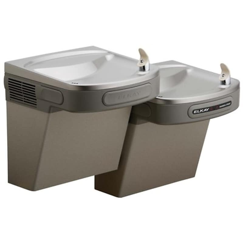 Elkay Wall Mounted Bi-Level Hands Free Cooler with Cane Apron, 8 GPH (EZOSTL8LC) image 1