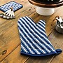 Better Houseware Striped Oven Mitt, Blue (BTH1684B)~#|#~10337B2E-1C35-4986-8AD71618116F348E_sc7