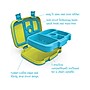bentgo Brights Kids Bento Box, 5-Compartment, Citrus Yellow, 19 oz. (BGOBRTS-C)~#|#~1036BA01-4B2E-44DA-AC18B7EFDD2E63AB_sc7