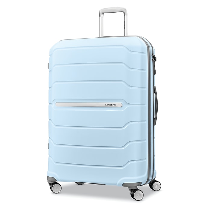 Samsonite Freeform Hardside Suitcase, 4-Wheeled Spinner, Sky