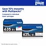 Brother TN635XL Black High Yield Toner Cartridges, 2/Pack (TN635XL2PK)~#|#~1039B999-50D1-423C-84F3569465E15E43_sc7