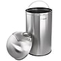 Elama Stainless Steel Indoor Trash Can with Swing Lid, 13 Gallon, Silver (938120088M)~#|#~103AD48B-6D1F-45E0-A4BBD74ED109C708_sc7