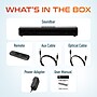 Delton SB380 SB380 50-Watt Bluetooth Computer Soundbar, Black (DSB380)~#|#~103EEDE3-E571-4859-9F0C76FDE0E56DA1_sc7