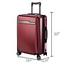 Ricardo Beverly Hills Brentwood 21" Hardside Carry-On Suitcase, 8-Wheeled Spinner, Crimson (186-21-618-4WB)~#|#~1043EFC4-1328-49FF-86D5D7EDD05E9FB9_sc7