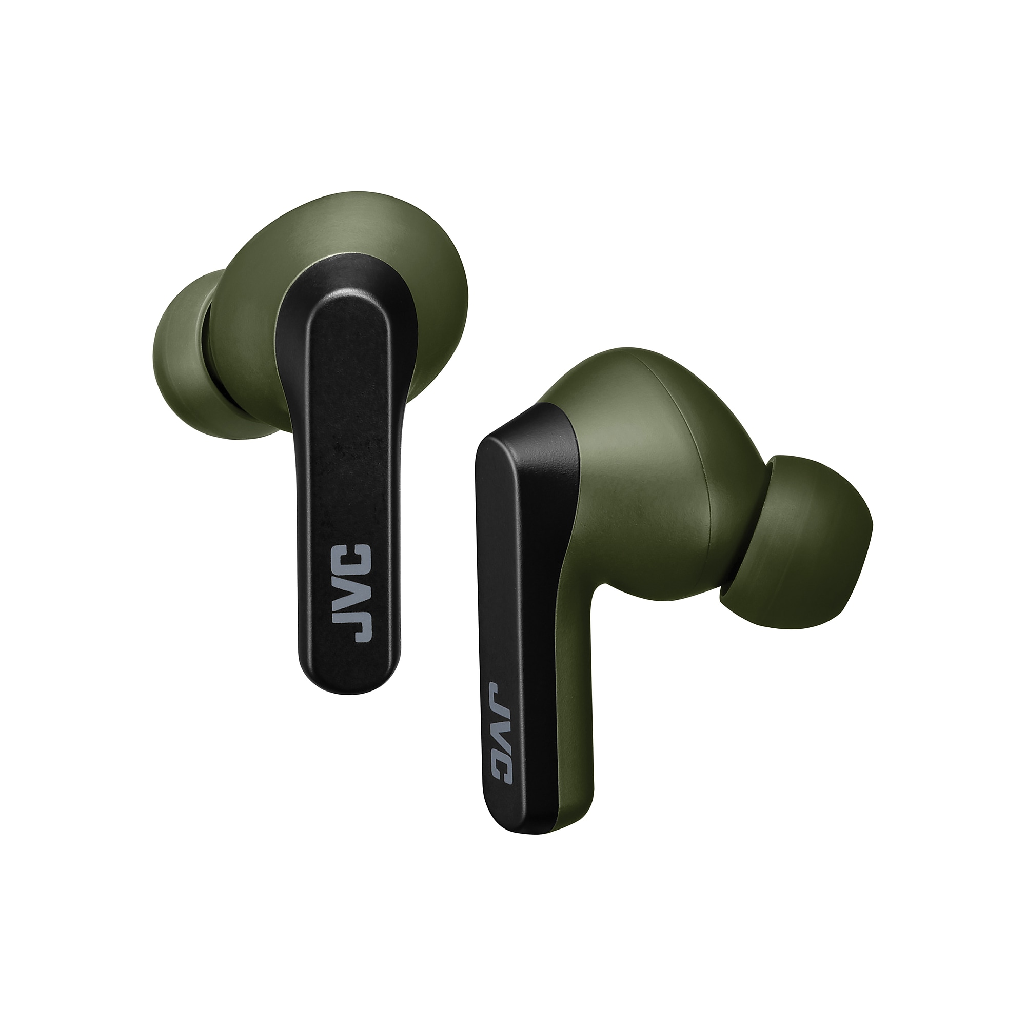 JVC RIPTIDZ True Wireless Earbuds with Charging Case, Bluetooth, Olive (HAA9TG) Sansujyuku sansujyuku.com