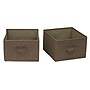 Household Essentials Wide Closet Organizer Drawers, Brown (7805-1)~#|#~104A37AB-45A6-4ED7-80DDB039FD9379E9_sc7